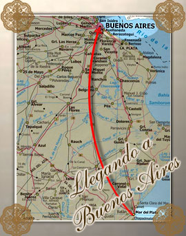 Llegando a Buenos Aires - Amir Thaleb Life.com.