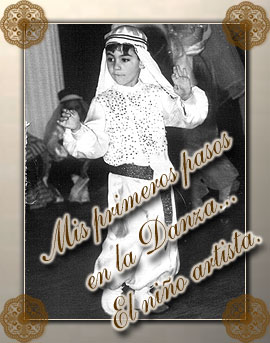 Mis primeros pasos en la Danza... El ni�o artista - Amir Thaleb Life.com.