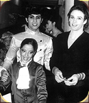 Junto a Eduardo Caamaño en el Teatro Opera de Mar del Plata - Estreno de Cascanueces - 1979 - Amir Thaleb Life.com.