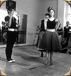 Ensayo de Cascanueces en el Instituto de Danzas Beatriz Schraiber de Mar del Plata - 1979 - Amir Thaleb Life.com.