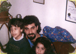 Con mis sobrinos Pablo y Shadia - Amir Thaleb Life.com.